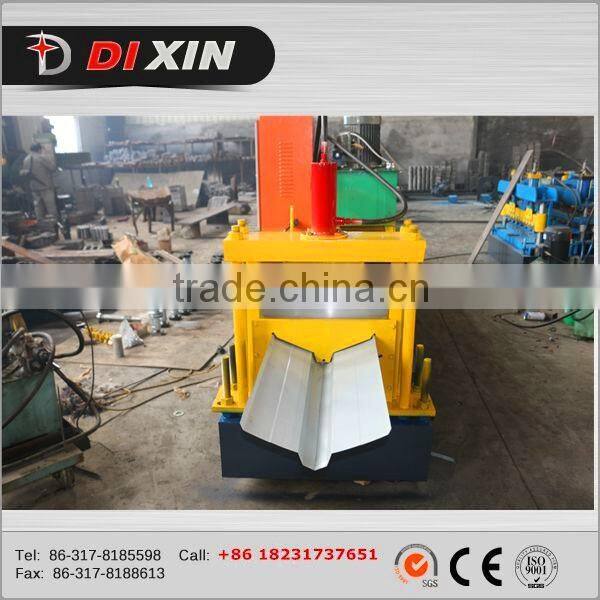 Russia Style Cnc Control Sb Roof Ridge Cap Making Machine for Building Roof