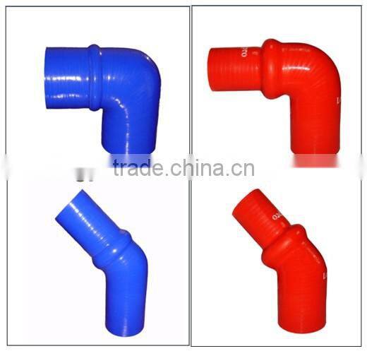 Silicon Hose Rubber Hose 90 Degree Elbow Hump Silicone Hose ID:38mm-114mm