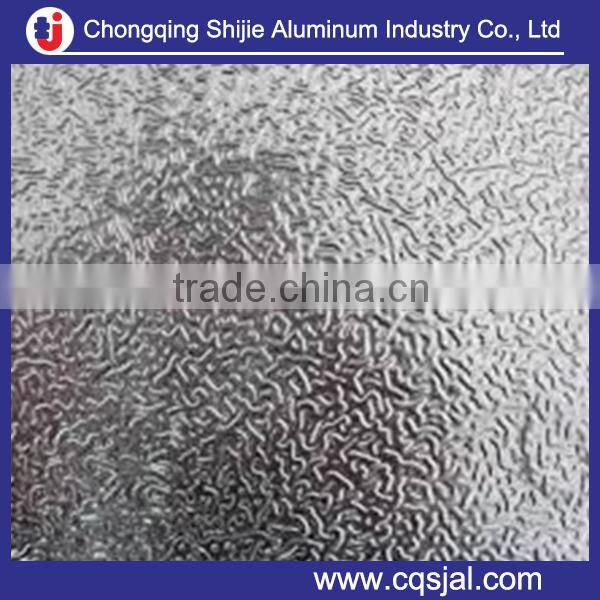 Heat insulation purpose stucco embossed aluminum jacketing coil 1050 1060 300 3105 alloy