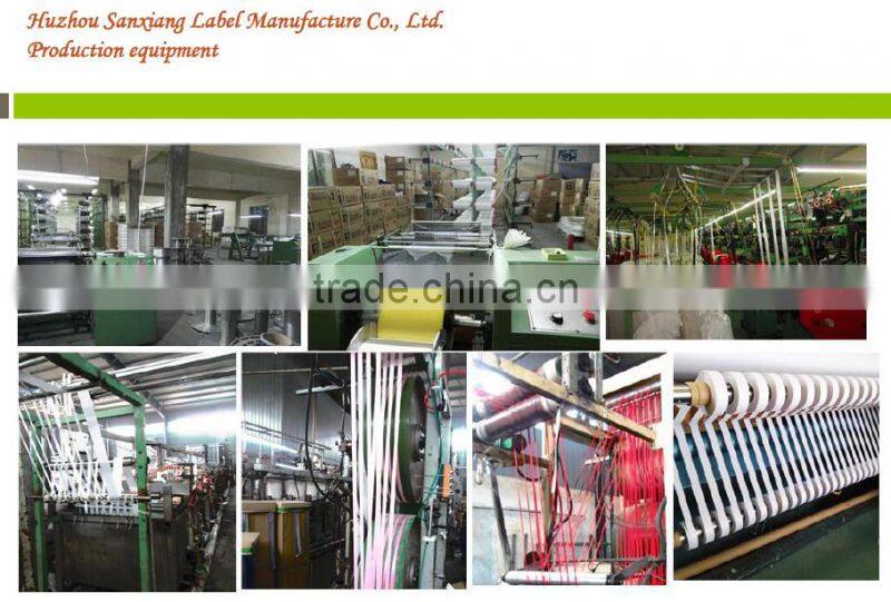 Wholesale colored satin ribbon for garment labels