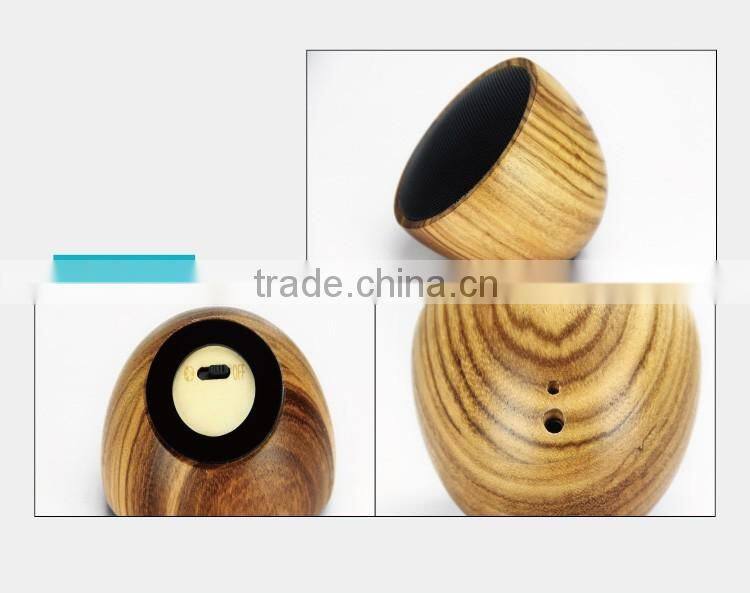 2016 Bluetooth Speaker BT 4.0 Wooden Wireless Charger Handsfree half ball bamboo wood speaker
