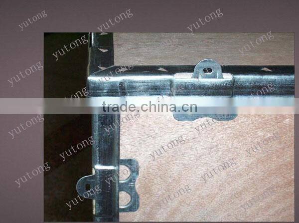 YT-N1 Collapsible plywood box steel strip