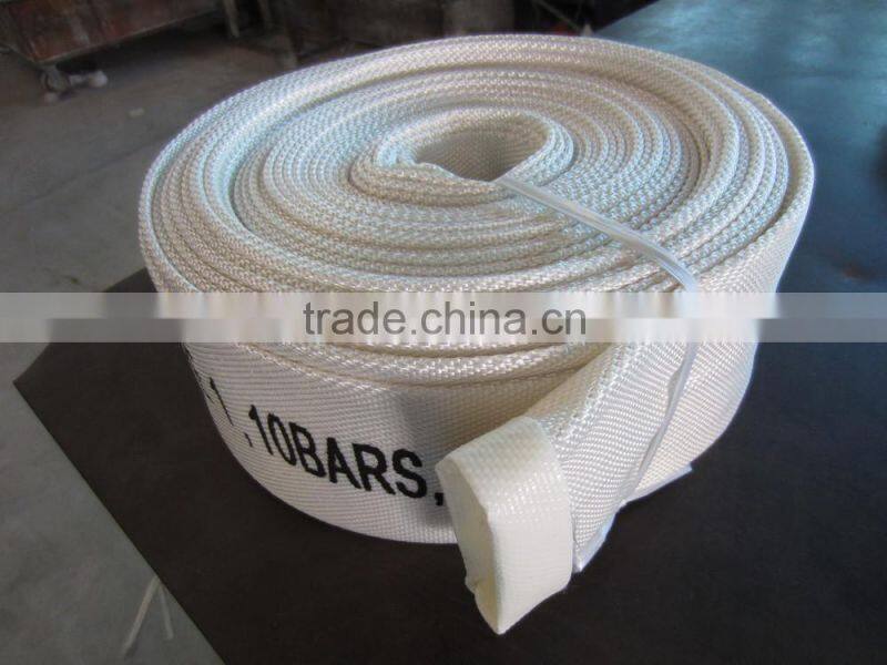 1.5 Inch Double Jacket Fire Hose PVC Lining Canvas Fire Hose, Fire Safety Equipment