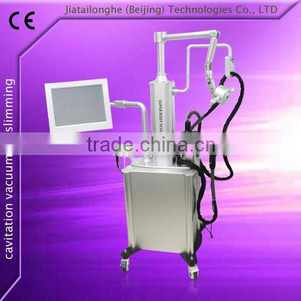 RF + Ultrasonic+ Vacuum + cavitation weight loss machine for belly fat removing - F017