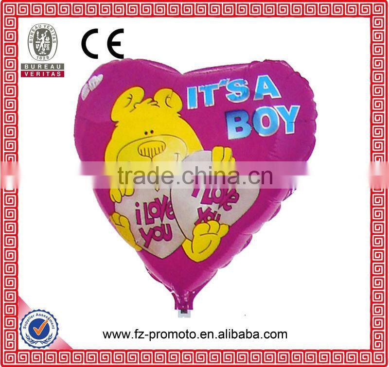 Promotional 18 inch aluminum foil helium balloons