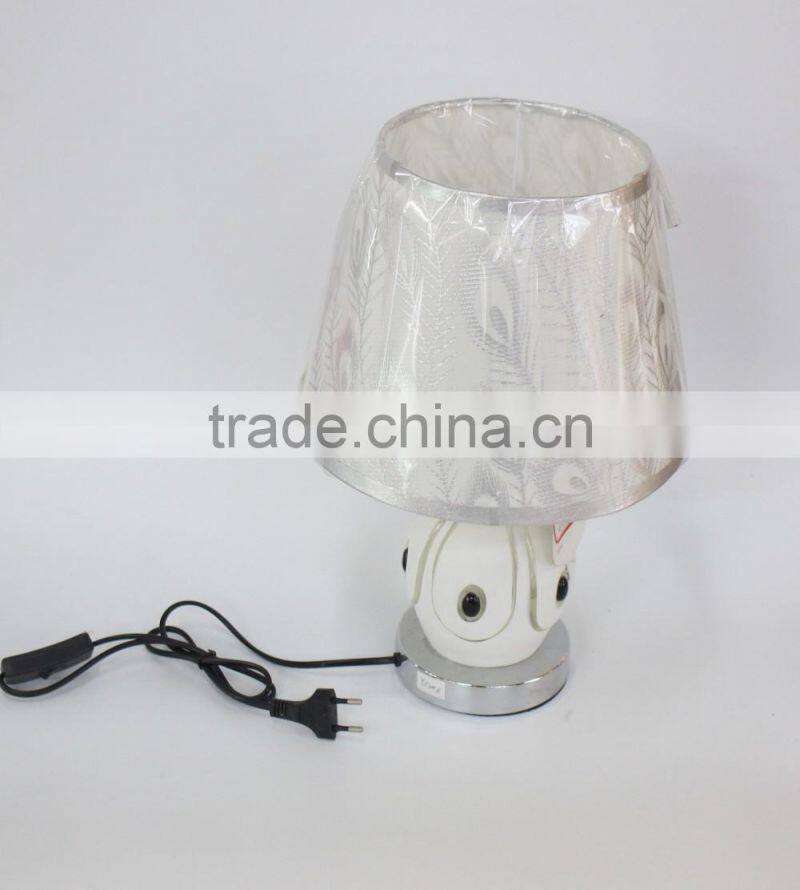 No.1 yiwu exporting commission agent wanted hot sales white girls bedside table lamp for home/hotel