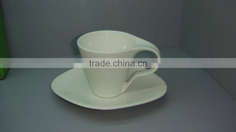 2016 Europe ceramic coffee cup with saucers