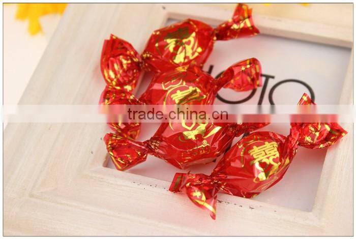 Automatic double twist sweet candy wrapper machine