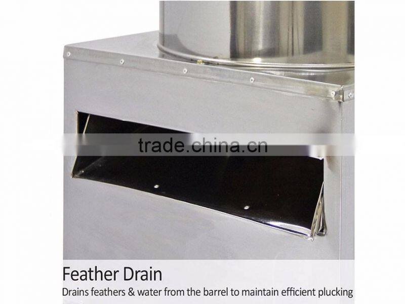 50/60 Model Stainless Steel Poultry Hair Removal Machine 220V Fast And Convenient