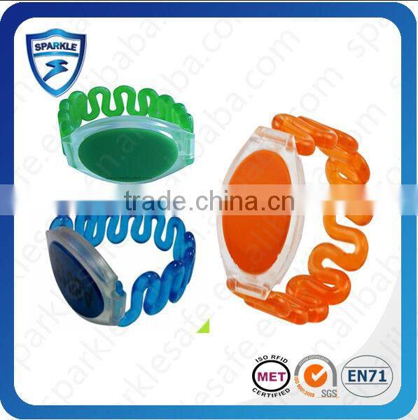 Customized plastic Flexible wristband sport rfid for Event/club access control