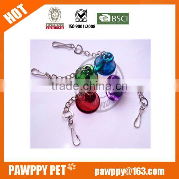 Color egg bird toys with bell