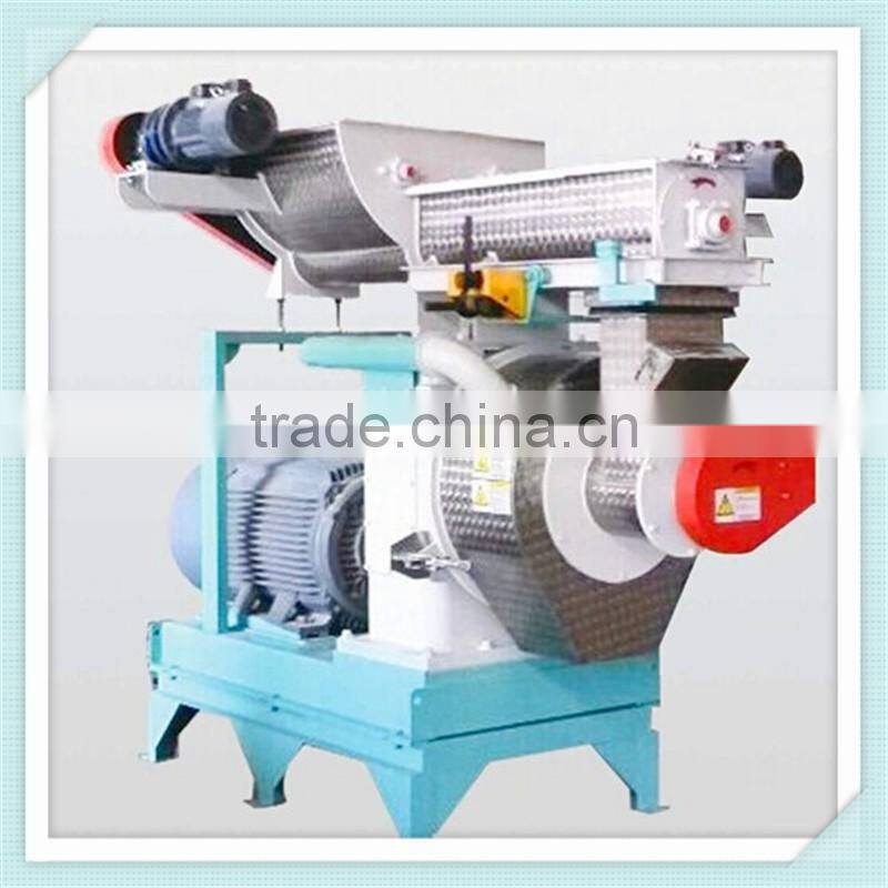 1t/h biomass fuel pellet machinery with gear drive and low price