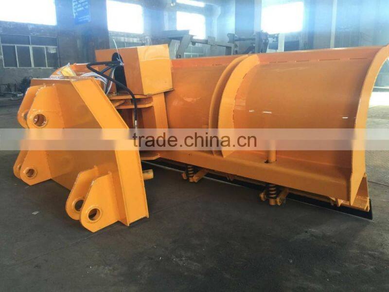 Loader mounted Battery Powered Heavy Duty Snow Plow