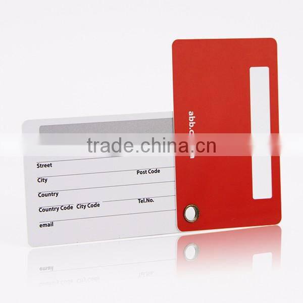 cheap wholesale airplane travel baggage suitcase custom hard plastic pvc luggage tag