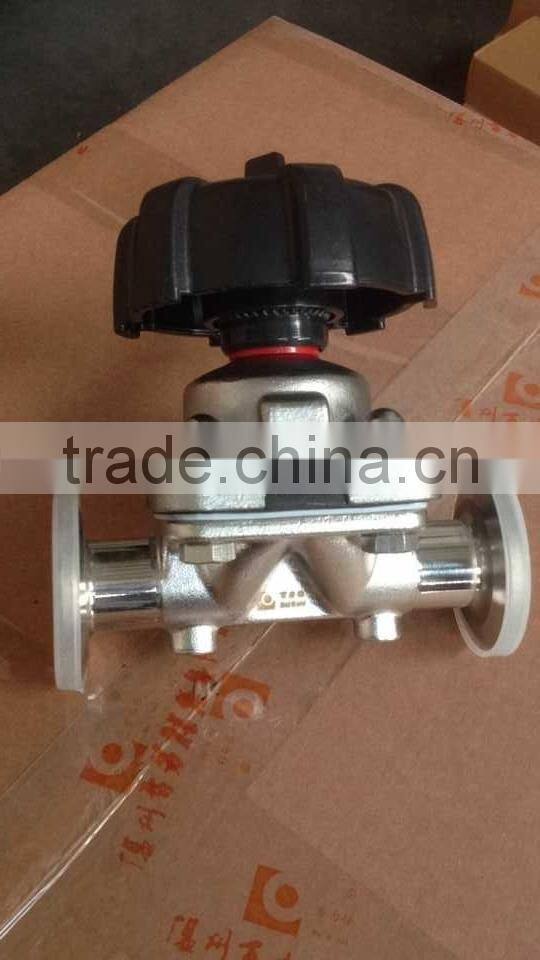 Sanitary Stainless Steel Manual Diaphragm Valve