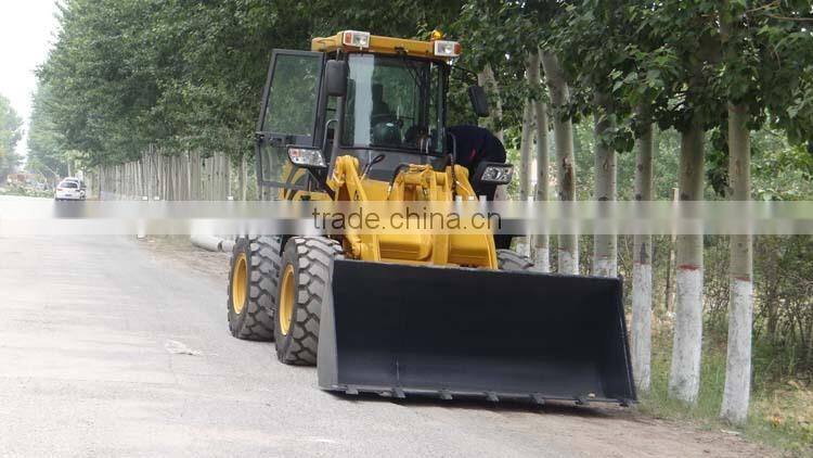 China 2 ton CE approved mini wheel loader ZL20F for export