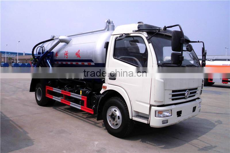 LHD ro RHD 6000l sewag vacuum tank truck for sale