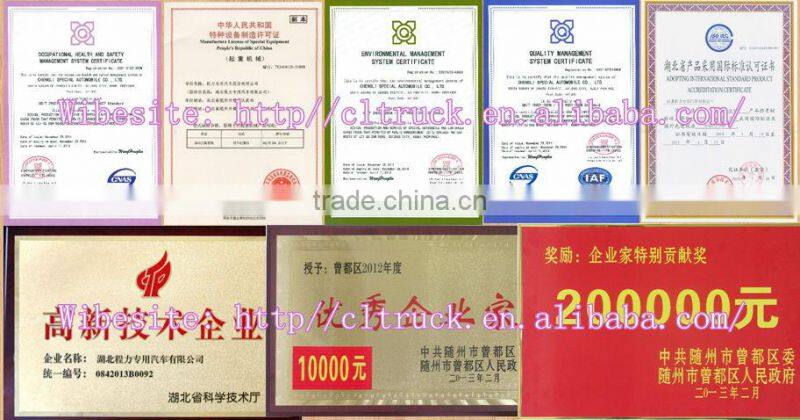 DongFeng high-pressure water cart tank truck