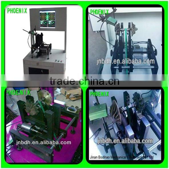 Factory manufacture cheap truck turbo shaft balancing machine price
