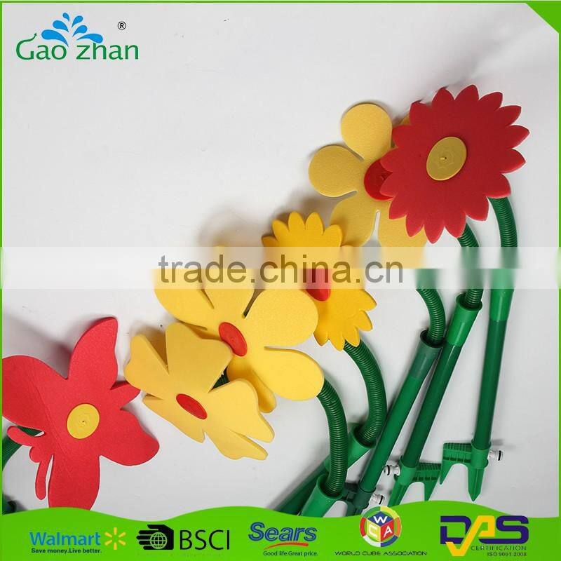 Best selling plastic water tools flower style garden mist sprinkler