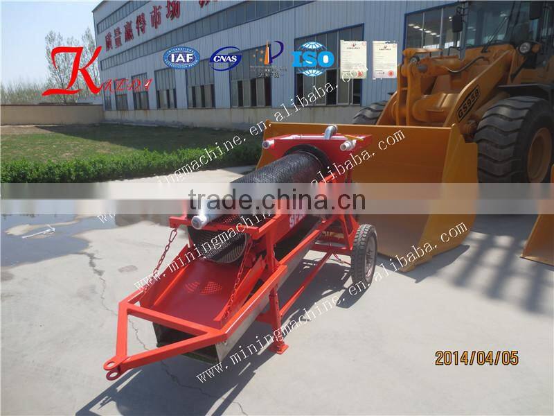 Patented gold washing trommel for sale