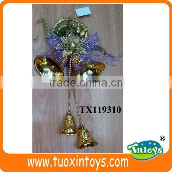 small christmas bells, hanging outdoor Christmas door hanging bell decorations
