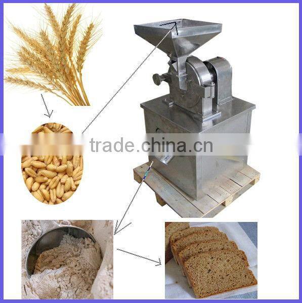 china supplier stainless steel wheat flour grinding machine