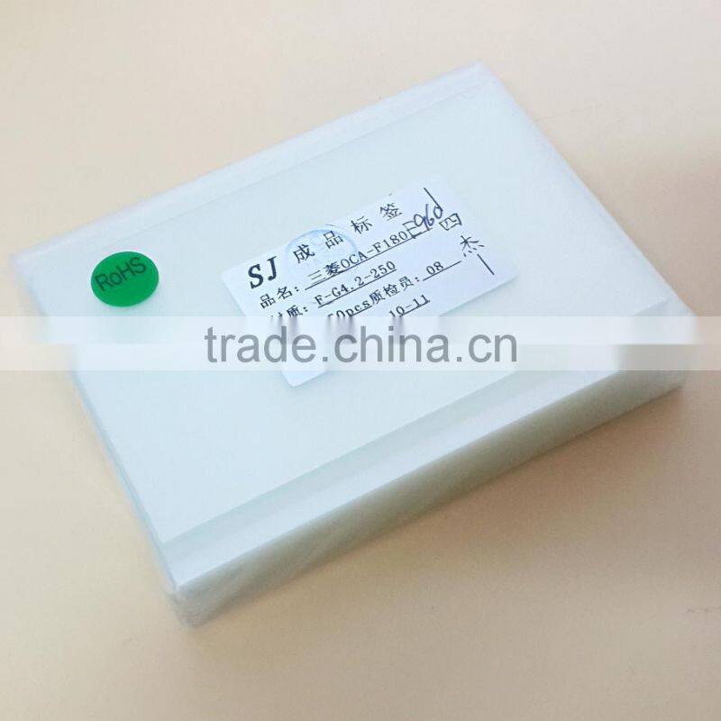 Use oca film laminating machine to refurbish lcd for iphone Samsung oca film