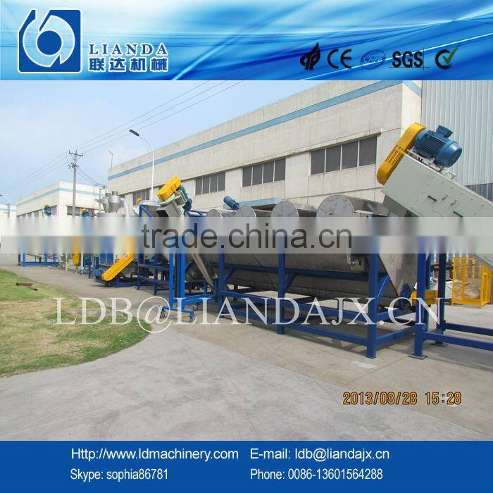 waste plastic film washing line