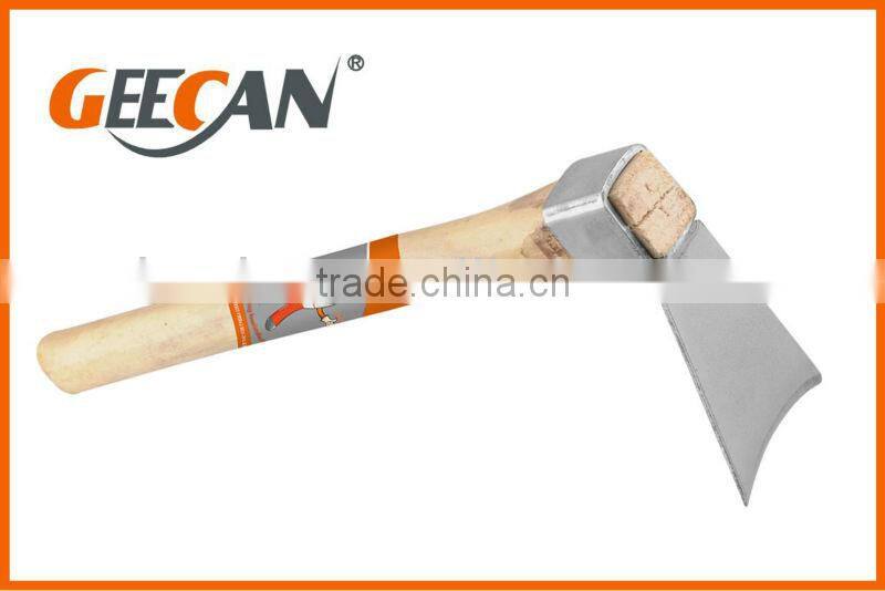 Stainless steel wooden handle Garden hoe