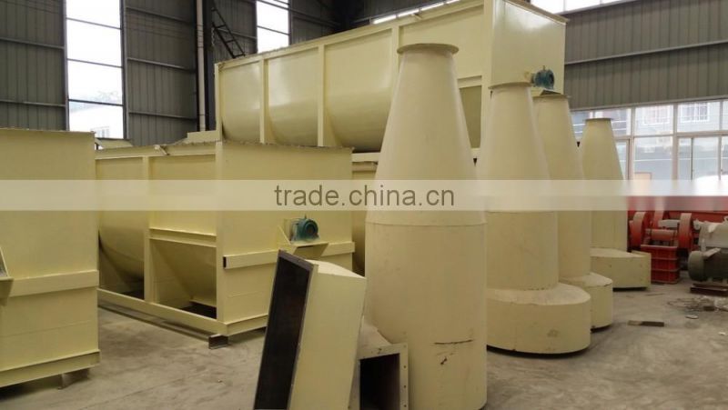 Spiral lime slaker for slaking of quick lime into calcium hydroxide