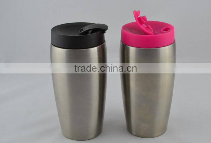 Logo Customized 450ml Double Wall Auto Mug/cup