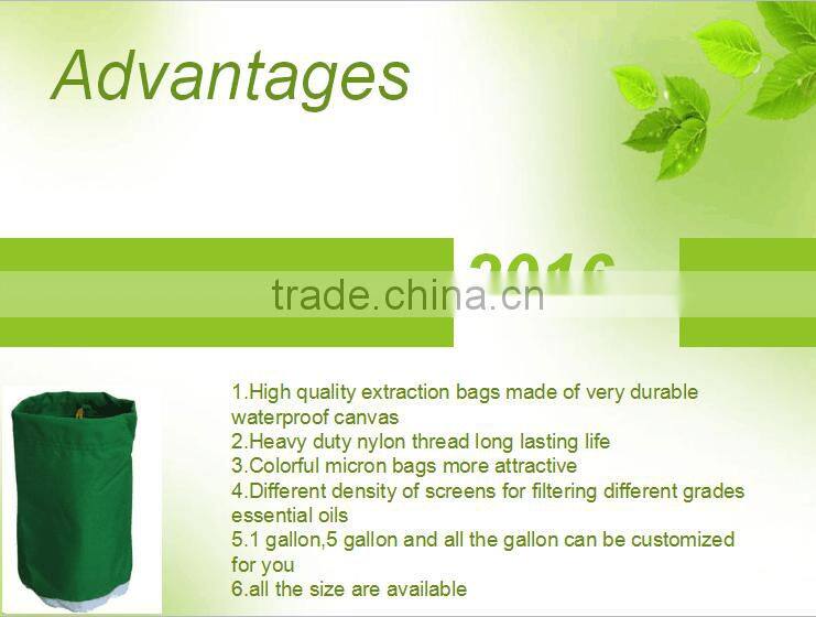 2016 backyard Herb Bubble Extraction greenhouse stylish eco-friendly bubble bag