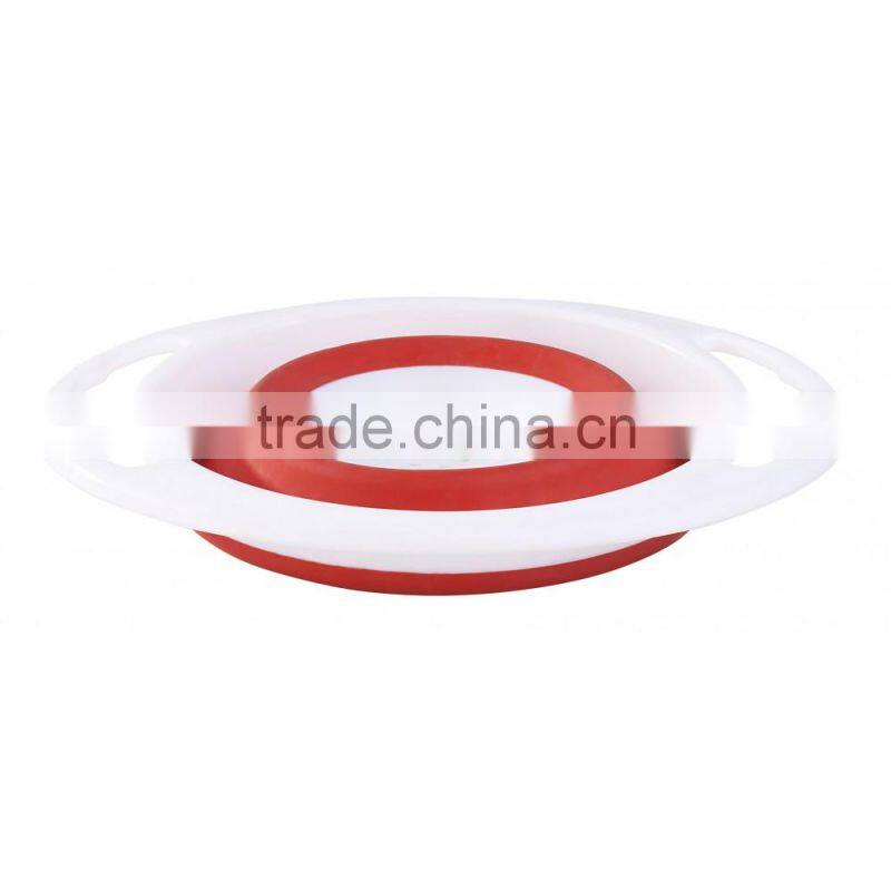 Collapsible Vegetable Fruit Silicone Colander