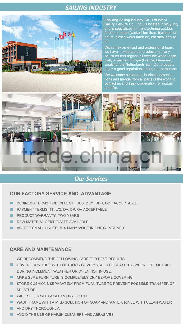 Stock rattan garden furniture Sofa Set