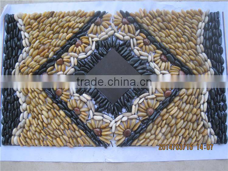 Pebble Massage Tile Pebble Bath Floor Mat