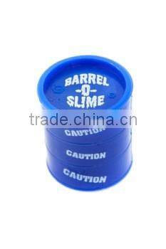 cutom plastic barrel in blue color