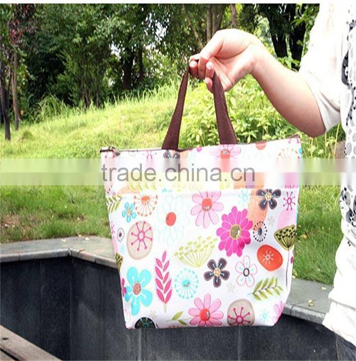 N284 Thermal Insulation Lunch Tote Cooler Bag For Women