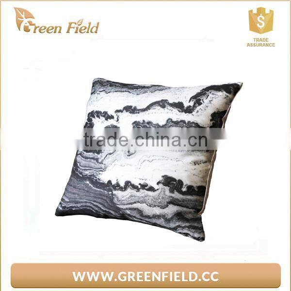 Wholesale100% kraft paper Christmas gift mable print throw pillow