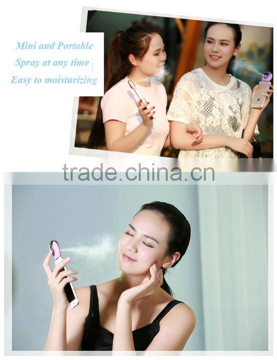 Mini Mobile Moisture Humidifier Portable Beauty Facial Spray Facial Mist Skin Moisturize Facial Mobile Moisture Supplier