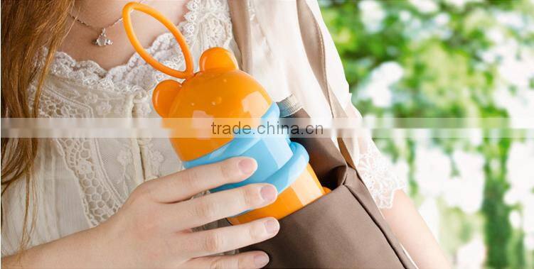 Wholesale Stock Small Order Cartoon Worm Baby Milk Snacks Storage Box