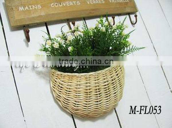 wicker vase & flower vase for home decoration