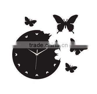 Creative Motion Butterfly Wall Clock