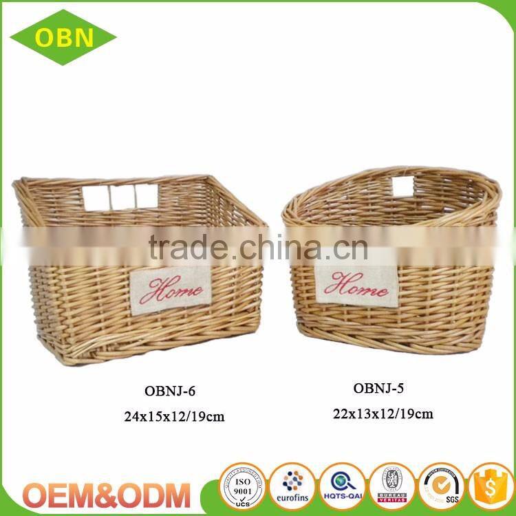 Wholesale China customized wicker rising empty handmade designer fruit bread basket