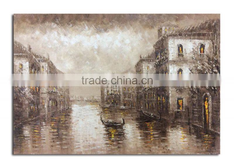 Venice Nightview Oil Painting