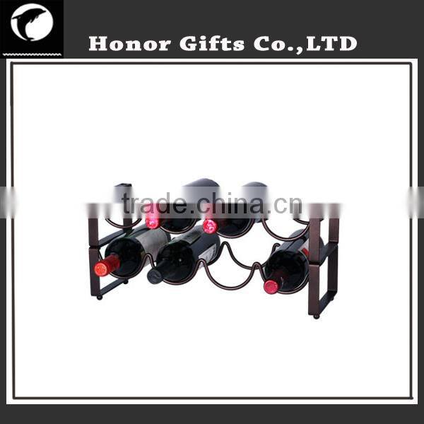 Wine Enthusiast Renaissance Wrought Iron Wine Rack