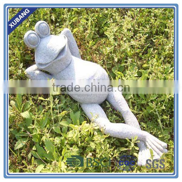 Custom Poly resin Outdoor Frog Garden Decoration Ornament