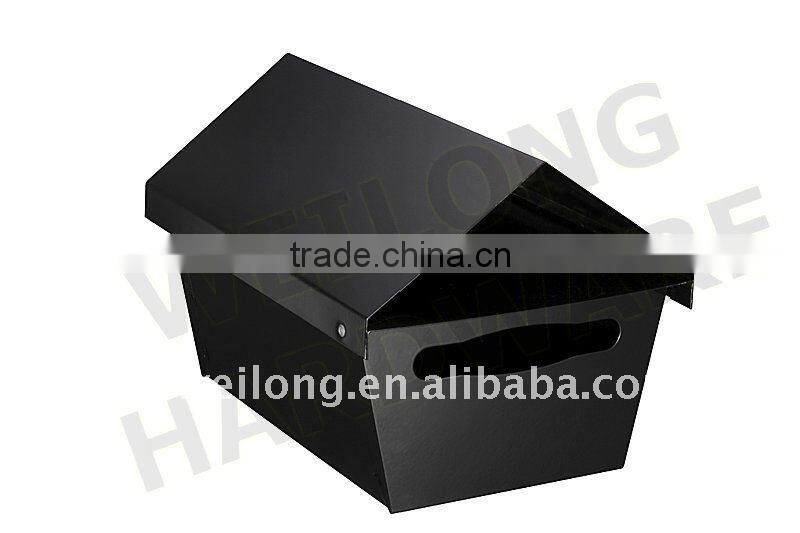 Eco-friendly gardening metal letter box