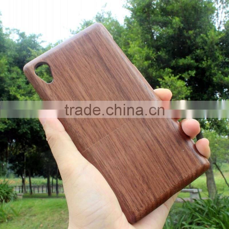 Classical Chinese walnut/bamboo/rosewood/cherry cell phone case for Sony