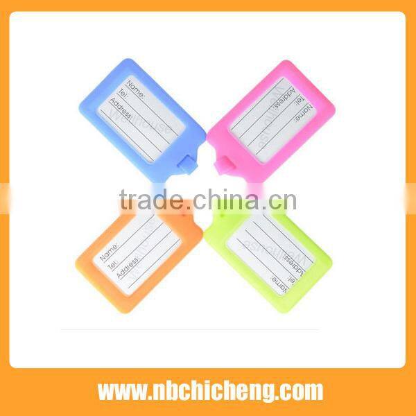 Silicone Rubber Luggage Tag Wholesale